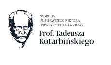 Nagroda im. Pierwszego Rektora Uniwersytetu Łódzkiego Prof. Tadeusza Kotarbińskiego