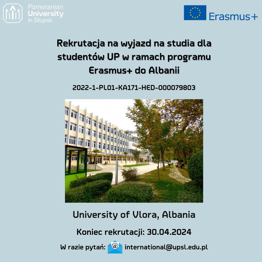 Rekrutacja na wyjazd w ramach programu Erasmus+ dla studentów
