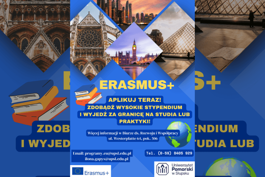 Zgłoś się do programu ERASMUS+