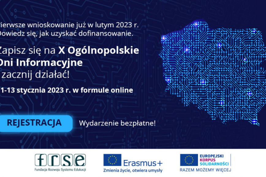 Ogólnopolskie Dni Informacyjne Erasmus+ 2023